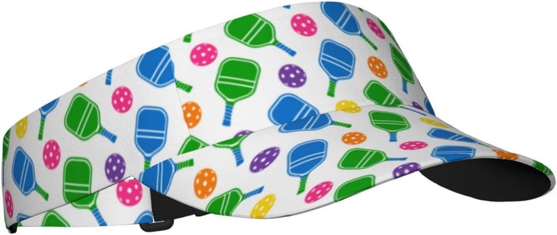 Gianlaima Sports Sun Visor Hats for Women Men Adjustable Lightweight Packable Sun Visor Hat Beach Pool Golf Tennis - Image 1